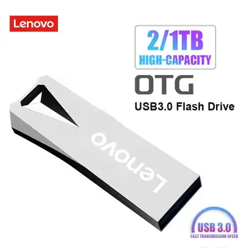 Lenovo 2 TB USB Флаш Памет Високоскоростен Пръчка 128 GB, 256 GB, 512 GB И 1 TB USB 3.0 Type-c U Stick Водоустойчив OTG флаш карта памет, НОВА