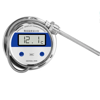 Цифров термометър с линията на наблюдение, машина за висока точност на киселинно-алкалното термометър за измерване на топла вода, долно оттичане, термометър за температура на кипене вода