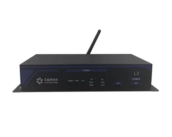 LINSN Player Box L3 Синхронизация/Асинхронни плейър Led Система за управление на видео по метода на WiFi/LAN/USB Пълноцветен led дисплей на подателя
