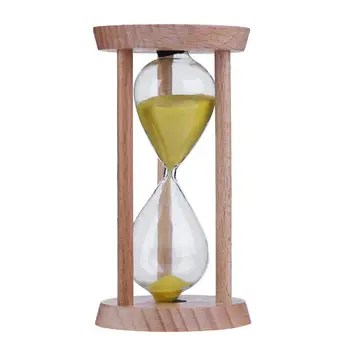 Букови Дървени Пясъчен Часовник 3 Минути на Пясъчен Часовник Пясъчен Часовник За Деца Доставчици Подаръци за дома, Аксесоари за интериора