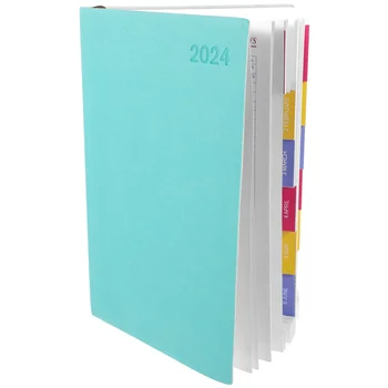 Офис календар на 2024 Година, Книгата с призовка ден, Бележник за бизнес планиране, Хартия за Ежедневна употреба, Работни бележник