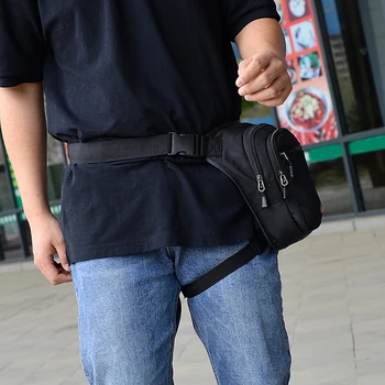 Поясная чанта на бедрата, регулируема Височина, чанти през рамо, дизайн с голям капацитет за пътуване на открито, всекидневни раница за къмпинг