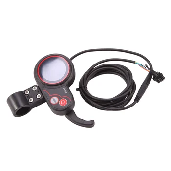 LCD-LH100 24/36/48/60 В 6 Контакти Електрически Велосипед Дисплей Палеца на Педала на Газта, Скоростта на контролния Панел за Електрически скутер