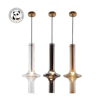 Скандинавски дизайн на Glass art декоративен окачен лампа LED E27, Модерен лампа, Кухненски остров, Хол/Трапезария, Нощно шкафче за Кафе