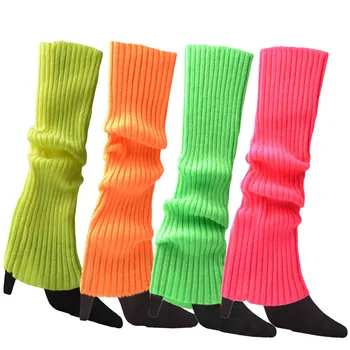 Есенно-зимни дълги възли дебели вълнени покривала за крака Дебели топли чорапи, гамаши Ботуши Купчина чорапи за жени Зима