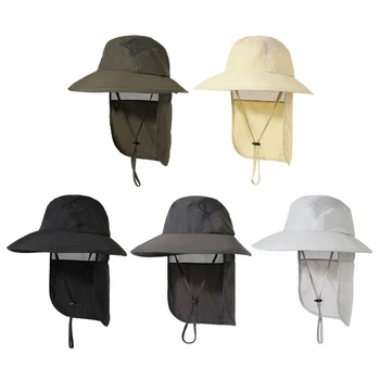 Летните Слънчеви шапки с защита от uv, Шапка за лов и риболов на открито за мъже и Жени, за разходки