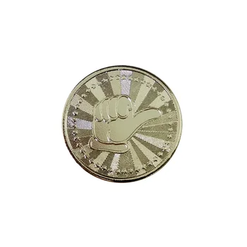 100шт 25 * 1,85 мм, Метални Отлични Аркадни чиповете Желязо С Покритие Аркадна игра Монета Пентаграм Короната на Символите