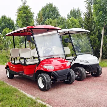 Китай Произвежда голф количка Електрически Класически Екскурзия 4-Колесни Електрически Голф количка С CE За възрастни 6 Души