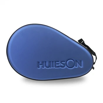 Huieson Professional Gourd Твърд калъф за тенис, изкуствена кожа, водоустойчива чанта за ракети за тенис на маса, аксесоари за тенис на маса