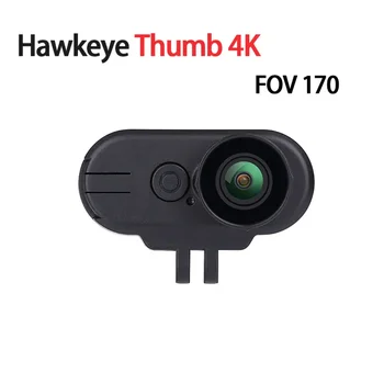 Б./-Hawkeye Thumb 4K HD FPV Помещение 5-23 В ОБСЕГ на 170 Градуса с подкрепата на жироскоп Дистанционно запис на Само 15,5 грама за радиоуправляемого състезателен Дрона