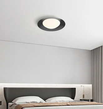 модерен led лампа candeeiro de teto в скандинавски стил, led осветителни тела за антре, лилаво тавана лампа, полилеи за кухня, таван
