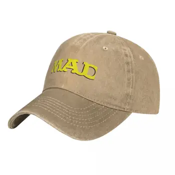 Шапка с логото на MAD Magazine, Ковбойская шапка, хип-хоп, военна тактическа шапка, дрехи за голф, мъжки и дамски