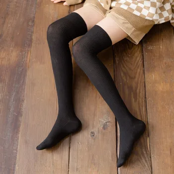 Нови дамски пролетно-летни памучни чорапи, Пролетни дамски чорапогащи за отслабване, Модерни чорапи за момичета в японски стил в стил колеж