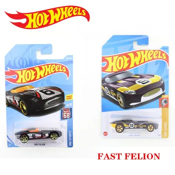 Оригинални Hot Wheels FAST FELION Mini Alloy Coupe 1/64 Метални формовани модел автомобил Детски играчки в подарък