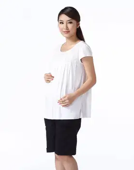 За бременни, сиво, За бременни, за Изтегляне 2022, най-Забавната Женска тениска, Риза за момичета, Нова Облекло за майките Голям размер