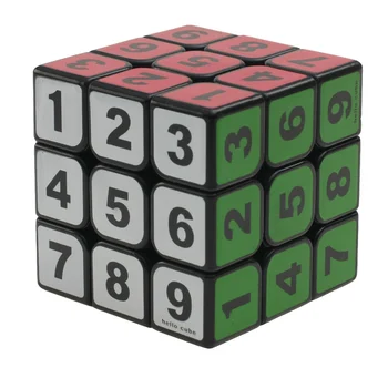 Най-добрият Цифров Куб ZCUBE Нео Magic Sudoku 3x3x3 Професионален 3x3 Магистралата Пъзел с Цифри, Забавни Играчки За Деца И Възрастни
