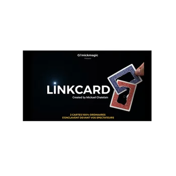 LinkCard (трикове и онлайн инженеринг) от Микаэля Шатлена (Mickaël Chatelain) Игра на магията и тестето трикове отблизо За Начинаещи магьосници