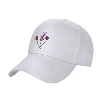 Тънка шапка с цветовете на знамето на гордост лесбийки, бейзболна шапка, шапка господин, мъжки и дамски шапки