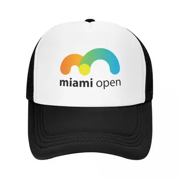 открита бейзболна шапка miami, дизайнерски шапка, солнцезащитная женска шапка, мъжки