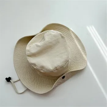 Пролетно-лятна шапка за възрастни и деца, Рибар Шапка за момичета, Бързосъхнеща Солнцезащитная шапка за момчета, Шапка за басейна, Туристическа шапка за катерене
