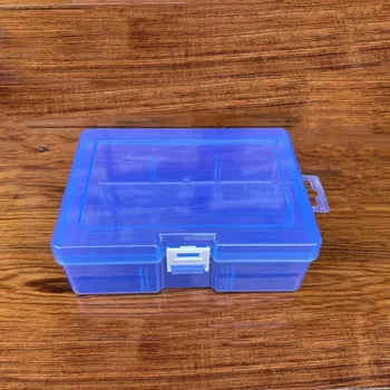 Пластмасова кутия за съхранение с капак, мултифункционален контейнер за съхранение на инструменти, конструктори LEGO, цветни моливи и други домакински уреди