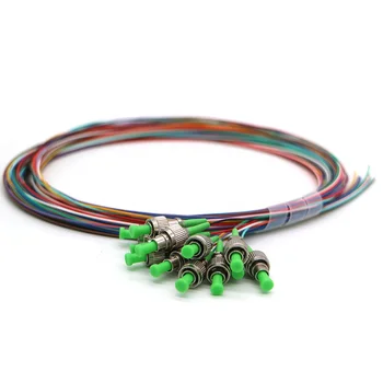 Продължителността на кабели от оптични влакна, FTTH ФК APC 9/125 Цветни 0,9 мм
