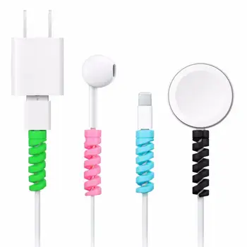Защита зарядно кабел за телефон, държач на кабела, Замазки, скоба за навиване на кабела на мишката, USB-зарядно, органайзер за управление на кабела