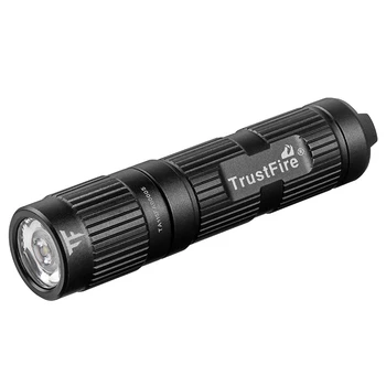Джобен фенер Trustfire Mini3 Edc, водоустойчив led фенерче, батерия 10440/Aaa, лампа за къмпинг, Туризъм, Мини-лампа