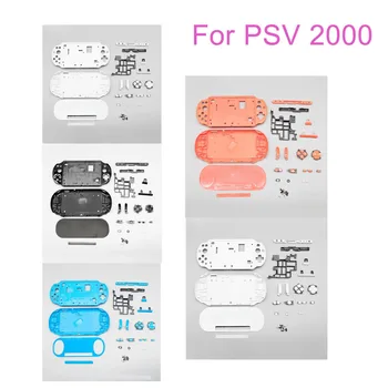 Пълен комплект кутии за игрални конзоли PSV2000 Взаимозаменяеми корпуса Калъф с бутони Комплект